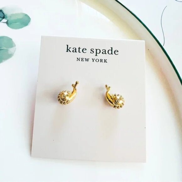 kate spade Jewelry - kate spade Fruit Salad Snail Stud Earrings/NWOT